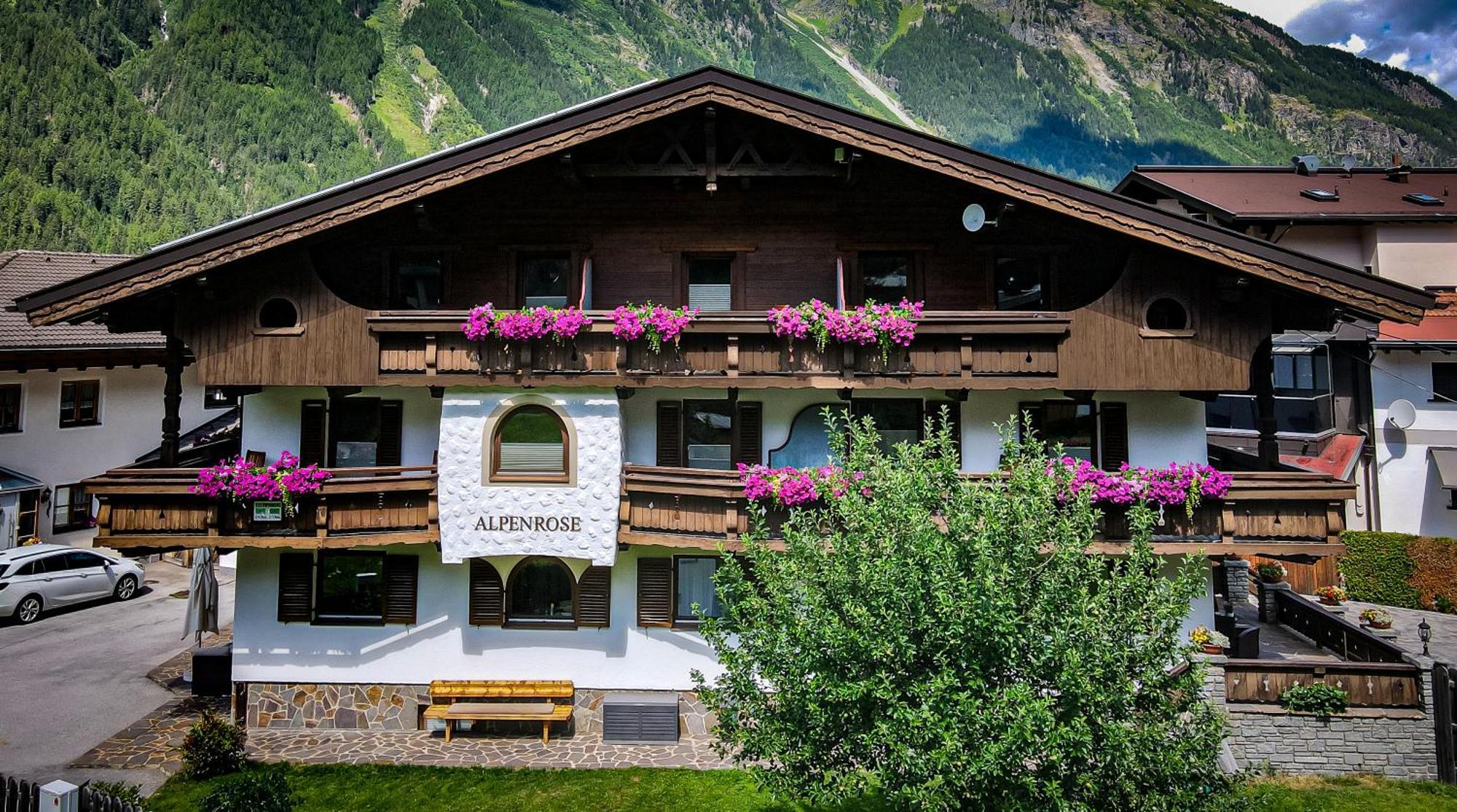 Appartements Alpenrose Längenfeld Exterior foto